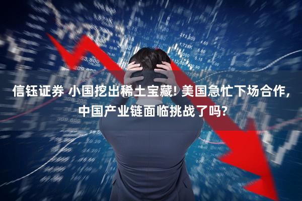 信钰证券 小国挖出稀土宝藏! 美国急忙下场合作, 中国产业链面临挑战了吗?